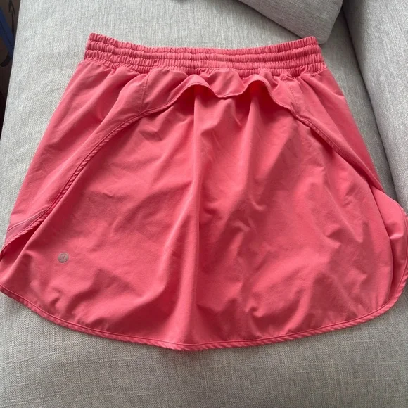 Lululemon Hotty Hot High-Rise Skirt *Long Raspberry Cream - Picture 7 of 10